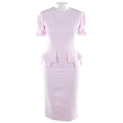 Pre-owned Alexander Mcqueen Mid-length Dress In Pink