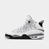 Nike Men's Air Jordan Retro Dub Zero Off-court Shoes In White/varsity Red/cement Grey/black