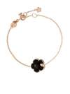 PASQUALE BRUNI 18KT ROSE GOLD PETIT JOLI ONYX AND DIAMOND BRACELET