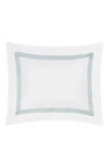 Matouk Lowell 600 Thread Count Euro Sham In Navy