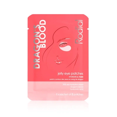 Rodial Dragon's Blood Jelly Eye Patches - Single Sachet In White