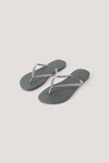 Havaianas Slim Flip Flop - Grey In Steel Grey