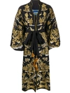 YULIYA MAGDYCH CHINOISERIE KIMONO DRESS