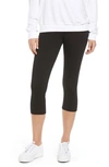 Lyssé Medium Control Denim Capri Leggings In Black