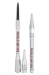 Benefit Cosmetics Benefit Double The Precision Brow Set In 04.5 Neutral Deep Brown