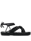 VALENTINO GARAVANI GARAVANI ROPE STRAP SANDALS