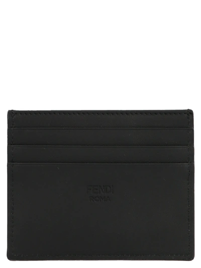 Fendi Card Holder In Black