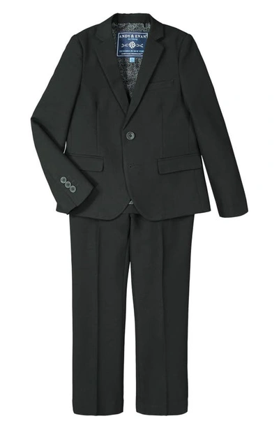 ANDY & EVAN 2 PIECE SUIT WITH STRETCH,F19ST40176B