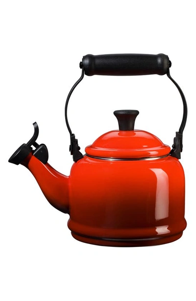 Le Creuset 1.25-quart Demi Kettle In Cerise