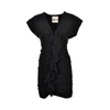 ANIYE BY ANIYE BY WOMEN'S BLACK POLYESTER DRESS,185088002 L
