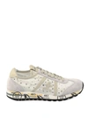 PREMIATA LUCY-D WORN-OUT SUEDE SNEAKERS