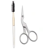 Tweezerman Brow Shaping Scissors And Brush