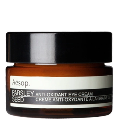 Aesop Parsley Seed Anti-oxidant Eye Cream, 10 ml In N/a