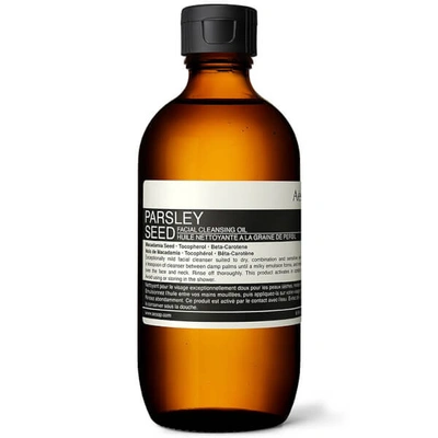 Aesop 6.7 Oz. Parsley Seed Facial Cleansing Oil In N/a