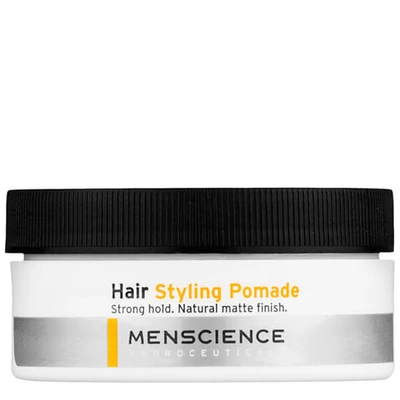 Menscience Hair Styling Pomade Strong Hold Matte Finish For Men 2 oz