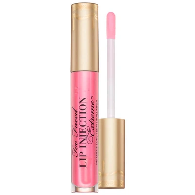 Too Faced Lip Injection Extreme - Bubblegum Yum In White
