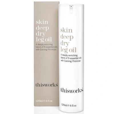 This Works Skin Deep Dry Leg Oil, 120ml - One Size In Colorless