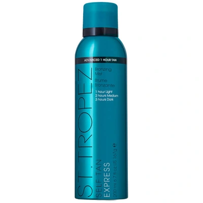 St Tropez Self Tan Express Bronzing Mist In Brown,orange