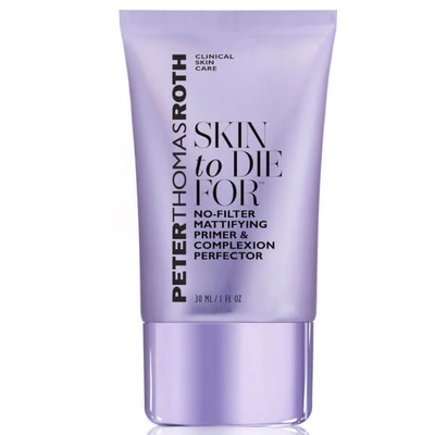 Peter Thomas Roth Skin To Die For No-filter Mattifying Primer And Complexion Perfector 30ml In Default Title