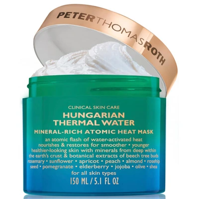Peter Thomas Roth Hungarian Thermal Water Mineral-rich Atomic Heat Mask 5.1 Oz. In Colorless