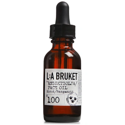 L:a Bruket No. 100 Face Oil 30ml - Carrot/bergamot