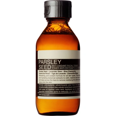 AESOP PARSLEY SEED ANTI-OXIDANT FACIAL TONER 100ML,B100SK18