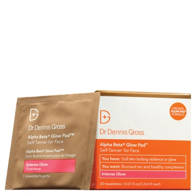 Dr Dennis Gross Skincare Alpha Beta Glow Pad Self-tanner For Face - Intense Glow