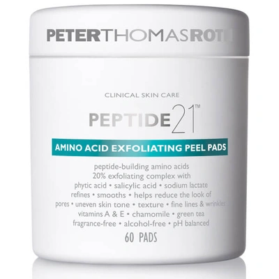 Peter Thomas Roth Peptide 21 Amino Acid Exfoliating Peel Pads, 60 Count In Default Title