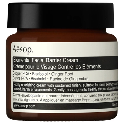 Aesop Elemental Facial Barrier Cream, 2 Oz./ 60 ml In No Color