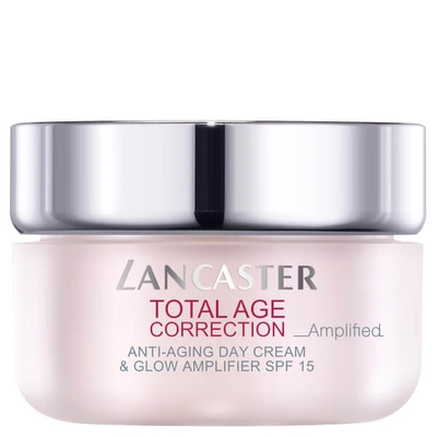 Lancaster Total Age Correction Amplified Anti-ageing Day Cream And Glow Amplifier Spf15 50ml