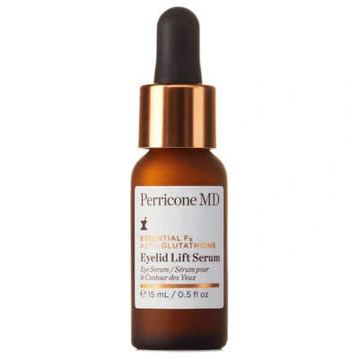 Perricone Md Essential Fx Acyl-glutathione Eyelid Lift Serum 0.5 oz/ 15 ml In Colorless