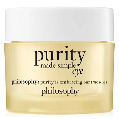 Philosophy Purity Made Simple Hydra-bounce Eye Gel 0.5 oz/ 15 ml
