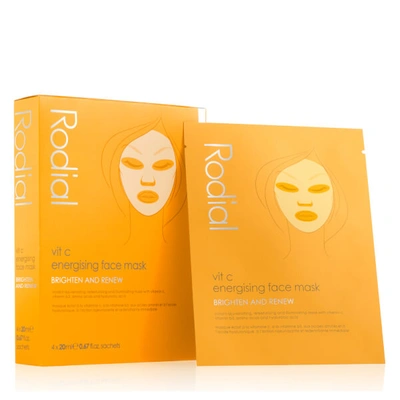 Rodial Vitamin C Cellulose Sheet Masks (pack Of 4, Worth $72)