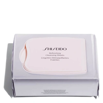 Shiseido Refreshing Cleansing Sheets X 30 - One Size In White