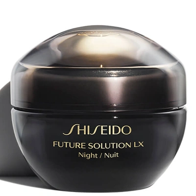 Shiseido / Future Solution Lx Total Regenerating Night Cream 1.7 oz (50 Ml) In Beige