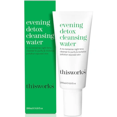 This Works Evening Detox Cleansing Water, 200ml In Default Title