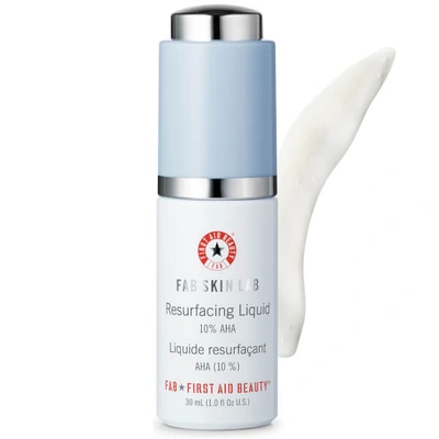 First Aid Beauty Fab Skin Lab Resurfacing Liquid 10% Aha 1 oz/ 30 ml