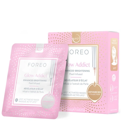 Foreo Glow Addict Ufo-activated Enhanced Brightening Face Mask In Colorless