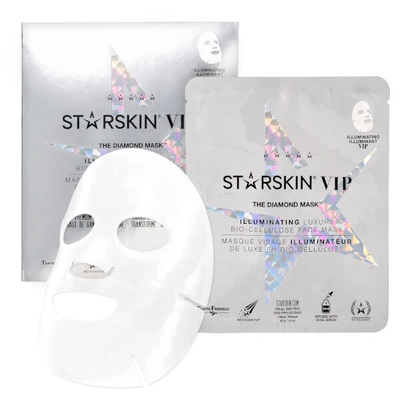 Starskin Vip The Diamond Mask Illuminating Luxury Bio-cellulose Face Mask