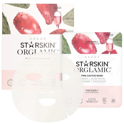 Starskin Orglamic Pink Cactus Oil Mask Hydrate + Glow Facial 0.9 oz