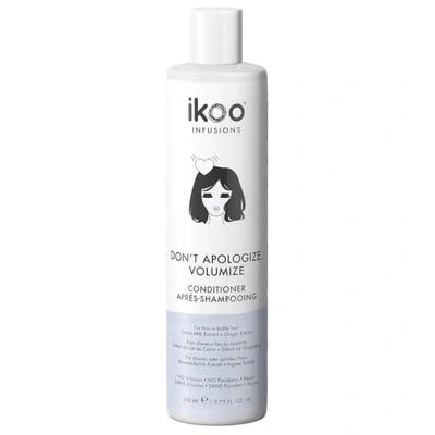 Ikoo Conditioner - Don't Apologize, Volumize 250ml