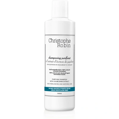 Christophe Robin 8.4 Oz. Purifying Shampoo With Jujube Bark Extract In White