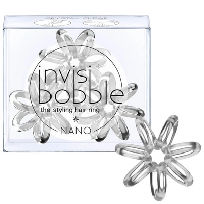Invisibobble Nano Hair Tie (3 Pack) - Crystal Clear