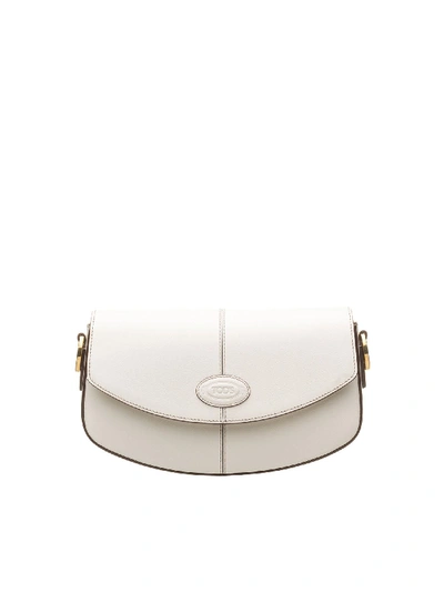 Tod's Leather C-bag Mini In White