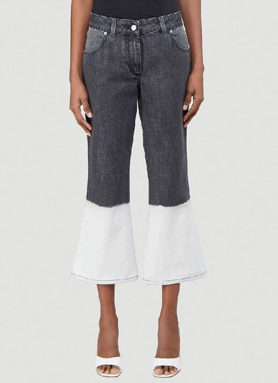 Jw Anderson J.w. Anderson Flared Jeans In Black