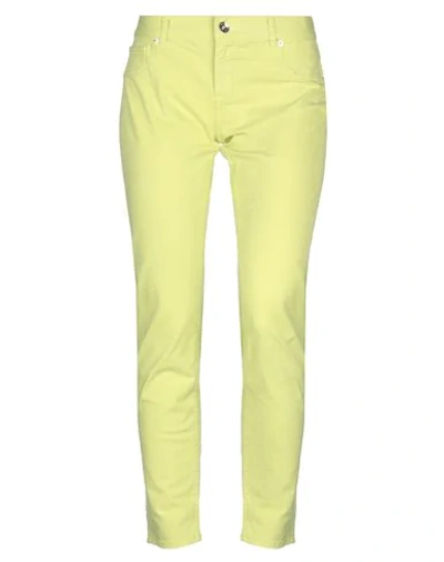 Ted Baker Casual Pants In Acid Green