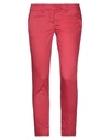 Dondup Cropped Pants In Red