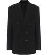 Wardrobe.nyc Release 04 Double-breasted Blazer In Black