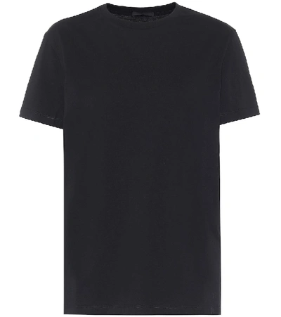 Wardrobe.nyc Release 05 Round-neck Cotton-jersey T-shirt In Black