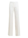 PAUL SMITH WHITE WOOL TROUSERS